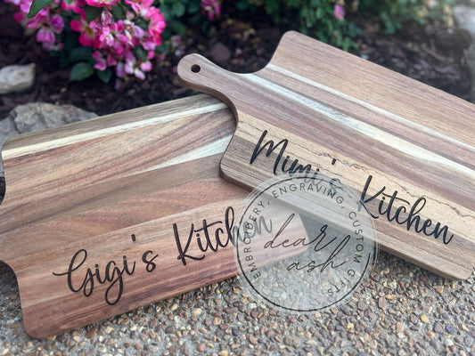 Engraved Cutting Board