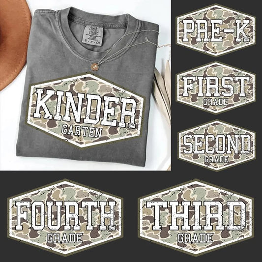 Camo hex grade levels-PreK-4th grade