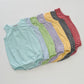 Knit Stripe Unisex Bubbles-Embroidered